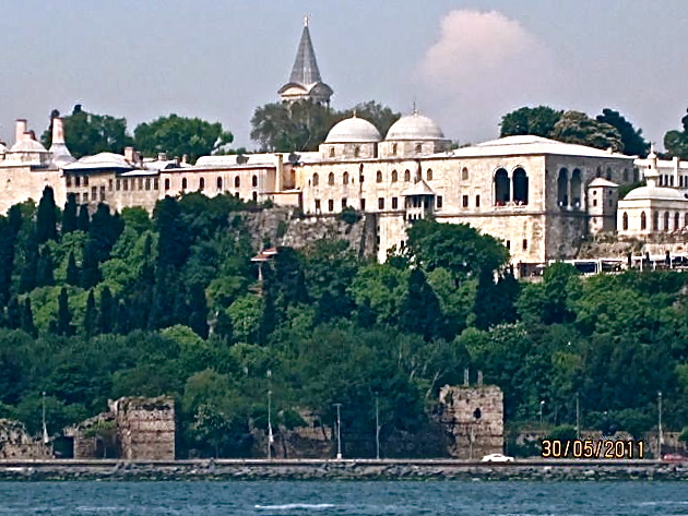 Topkapi palace view