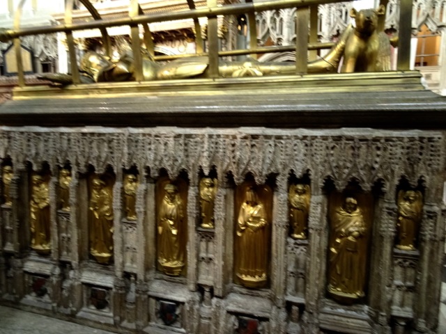 Elaborate tomb of Richard Beauchamp, Earl of Warwick, 15thC