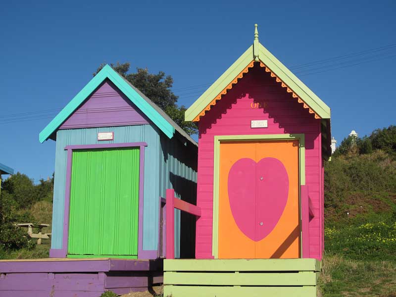 Bathing boxes, Mornington