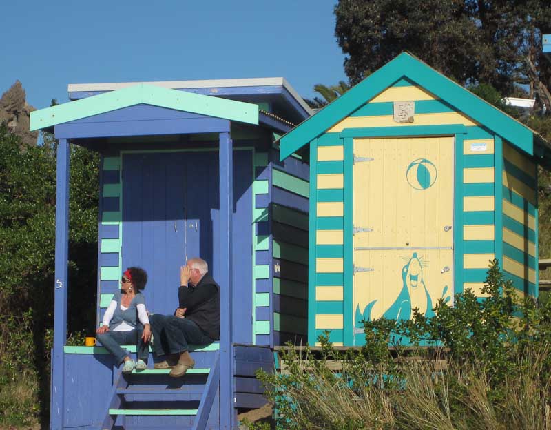 Bathing boxes, Mornington