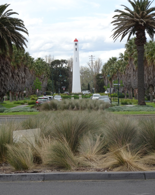 Second lighthouse, inland, Port Melbourne