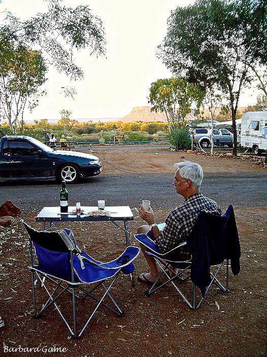 Campsite at Kings Canyon Resort