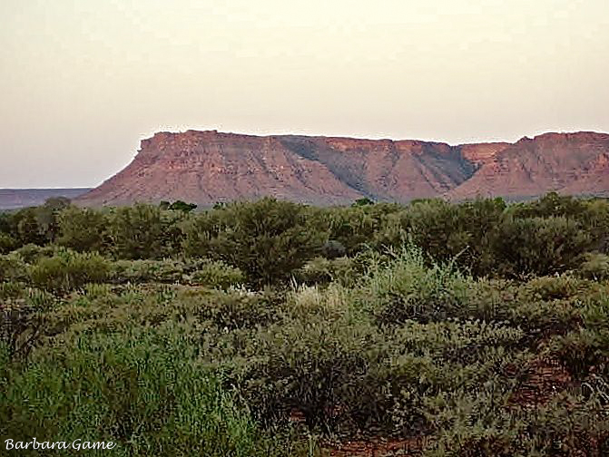 View from campsite