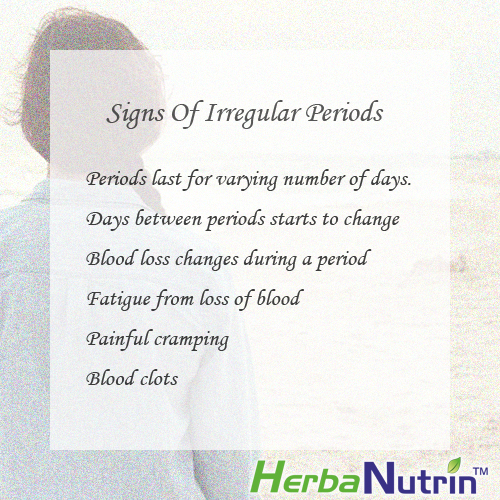 Irregular Periods, Causes And Remedies