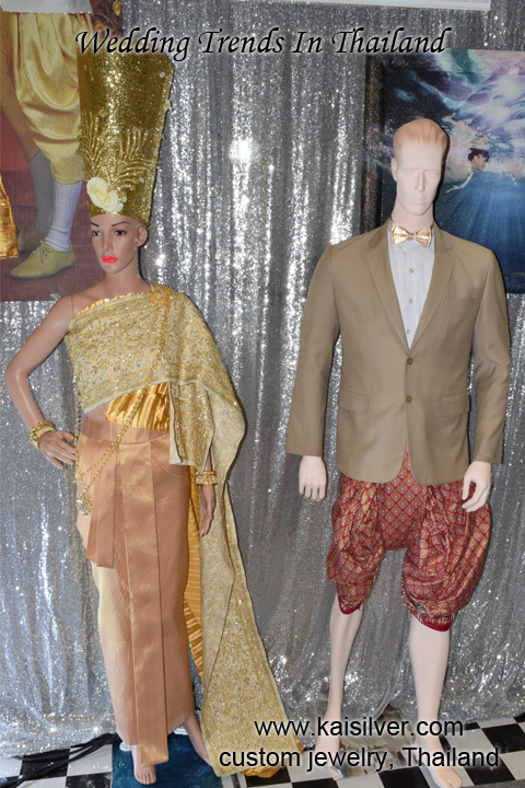 Wedding Dresses In Thailand, The Shift Towards Thai Silk