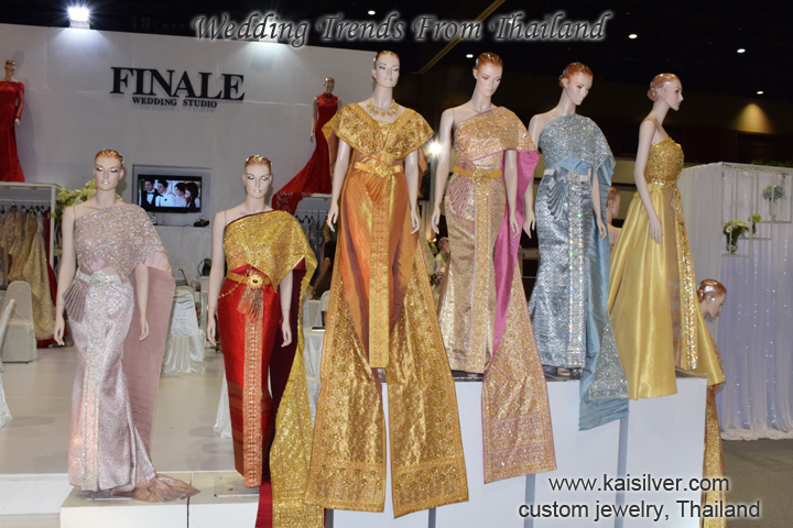 Thai Silk Gets A Boost, Upscale Wedding Dresses Shift To Quality Thai Silk