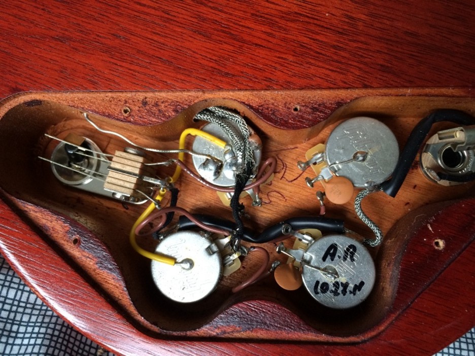 Gibson eds 1275 распайка электроники Березовый лес пол