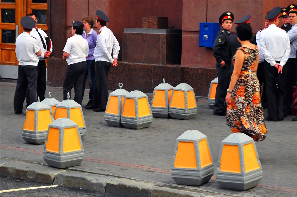 Anti-Tank Road Blocks Decorations