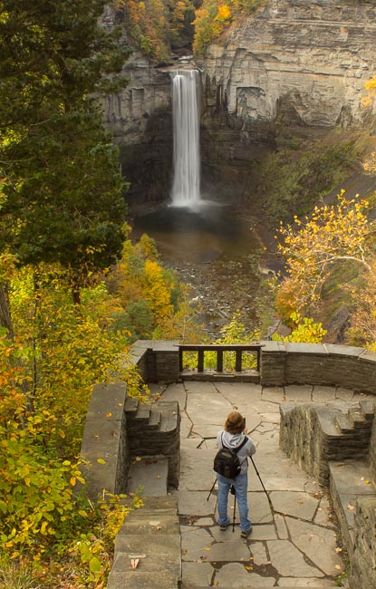 TAUGHAHANNOCK FALLS PHOTOGRAPHING THE PHOTOGRAPHER.jpg