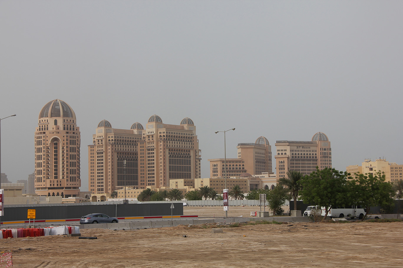 The 5-star St. Regis Hotel Doha.