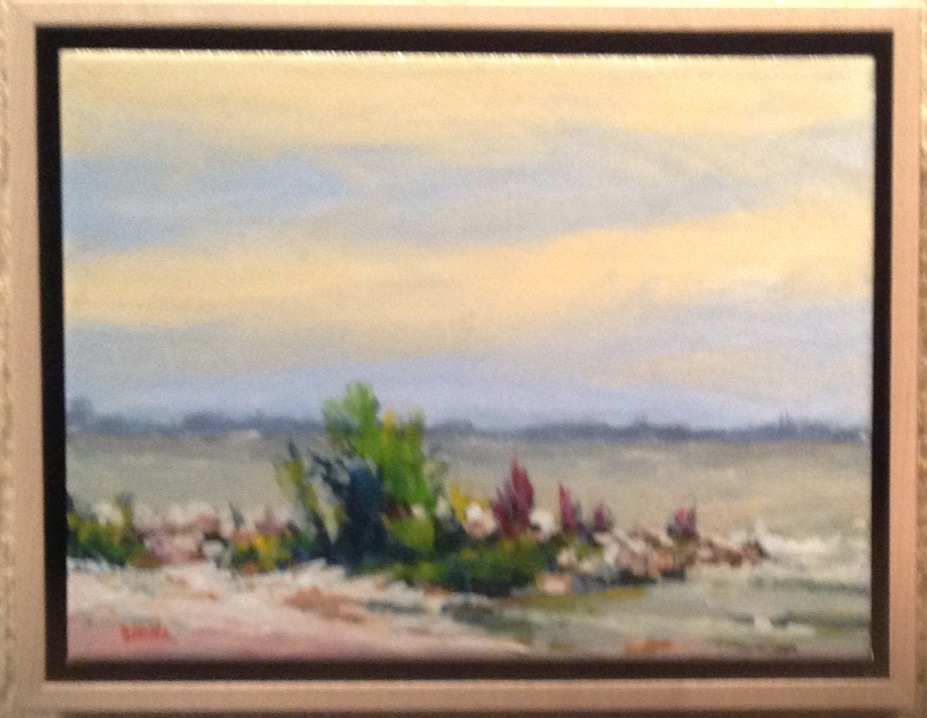 Morning glow 618i Bivins  Sale 300 Rent 7.50 9x12 Acrylic.JPG