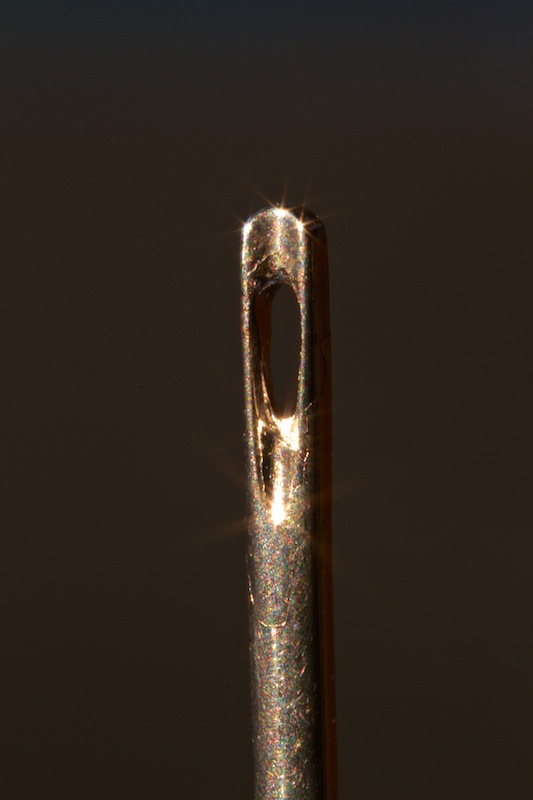 Needles eye 3x