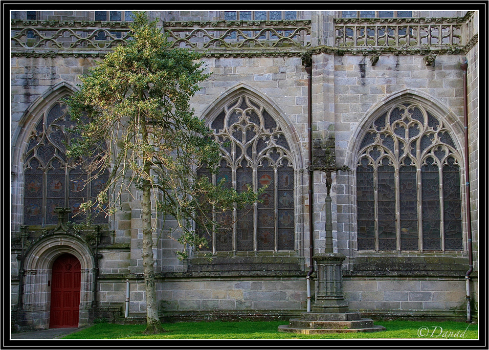 St-Corentin Cathedral (North Side). Quimper.