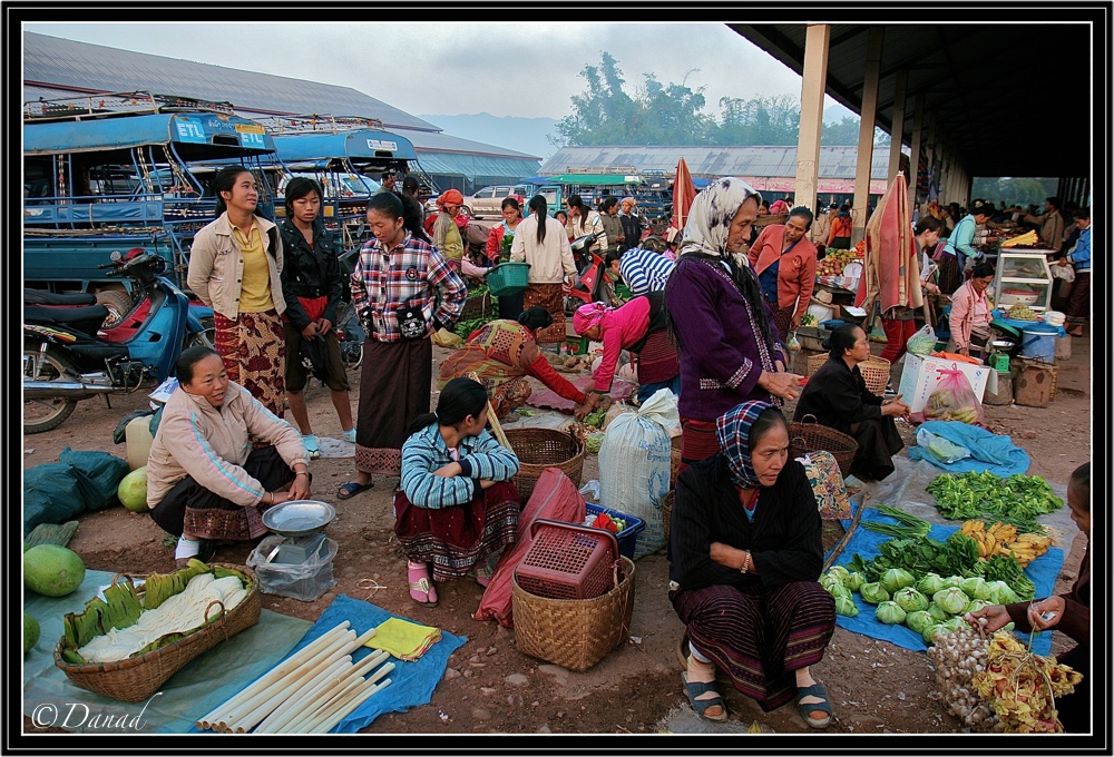 Muang Sing Market - (Close to China Border).