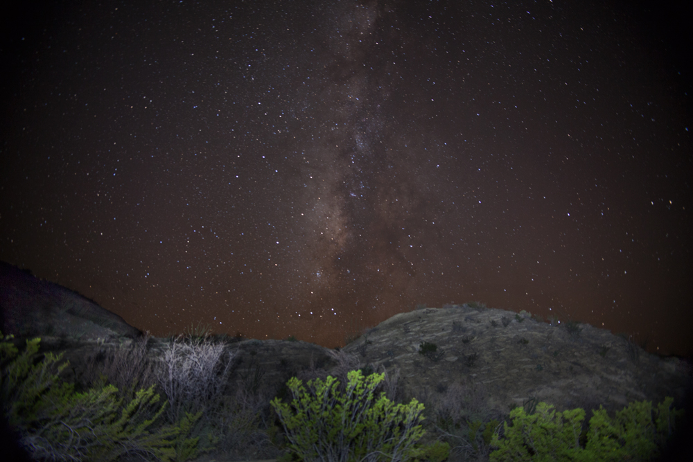 Big-Bend National Park Star Scene