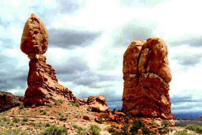 Arches Balancing Rock