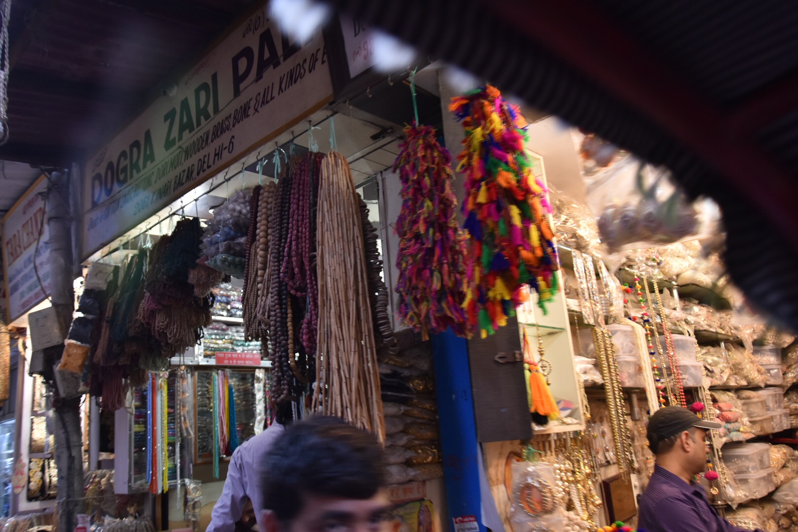 rickshaw ride through Chandni Chowk bazaar