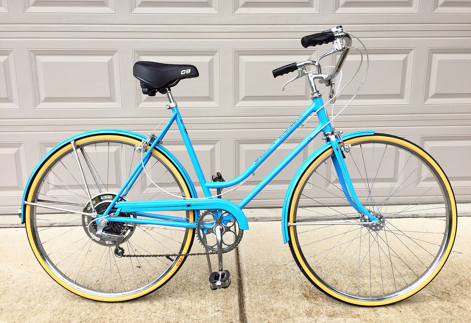 Finished bike