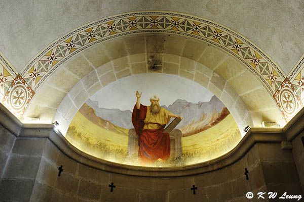Fresco of Moses @ Church of the Transfiguration