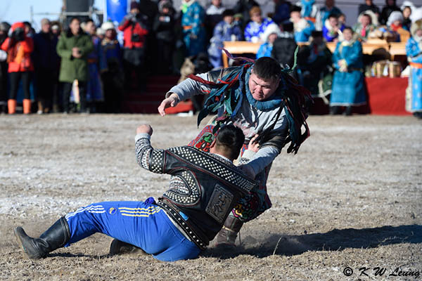Mongolian wrestling @ Naadam DSC_5025