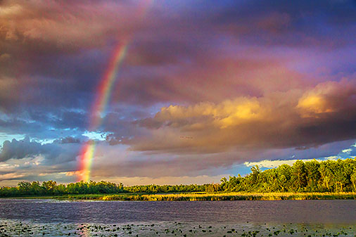 Rainbow Over Irish Creek 34836