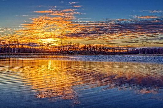 Sunrise Ripples 20131103