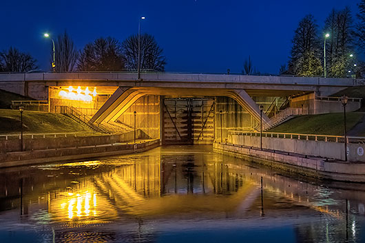 Beckwith Street Bridge At Dawn 20131113