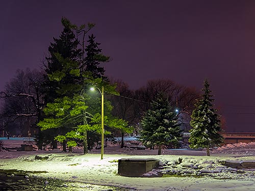 Dock Light At Night 40529