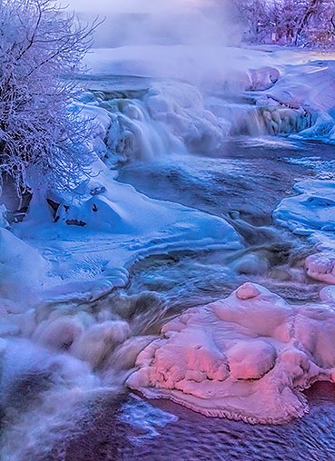 Falls At Almonte At Dawn 41332-5