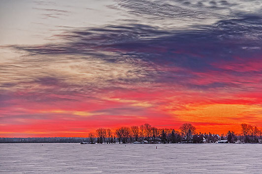 Rideau Canal At Sunrise 20140206