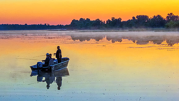 Sunrise Fishing 20140627
