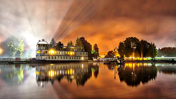 Canal Basin In Fog 20140924