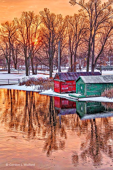 Boathouses At Sunrise P1030237-43