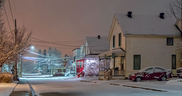 Snowy Spring Night P1040302-4