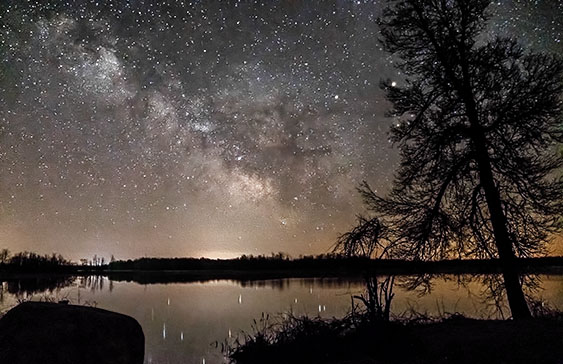 Milky Way Over Irish Creek P1050311