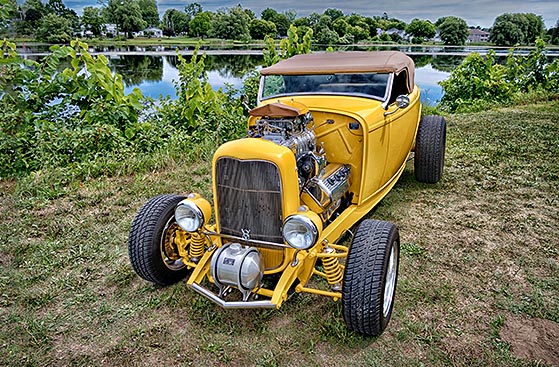 Yellow Hot Rod P1090447-9