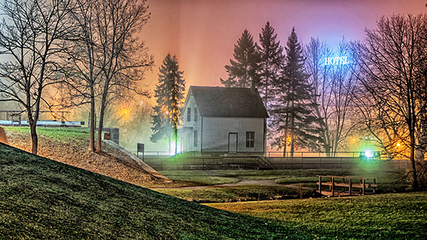 Foggy Nightscape P1150494-5