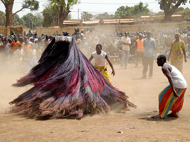  FESTIMA, Festival des Masques , Zangbeto mask from Benin 