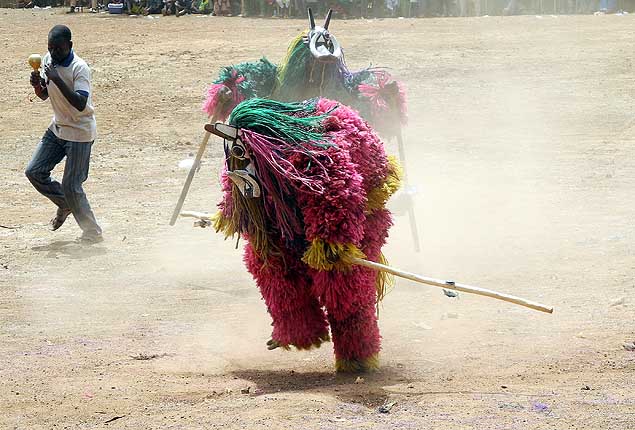  FESTIMA, Festival des Masques , dancers from Bobo Dioulasso,  Burkina Faso