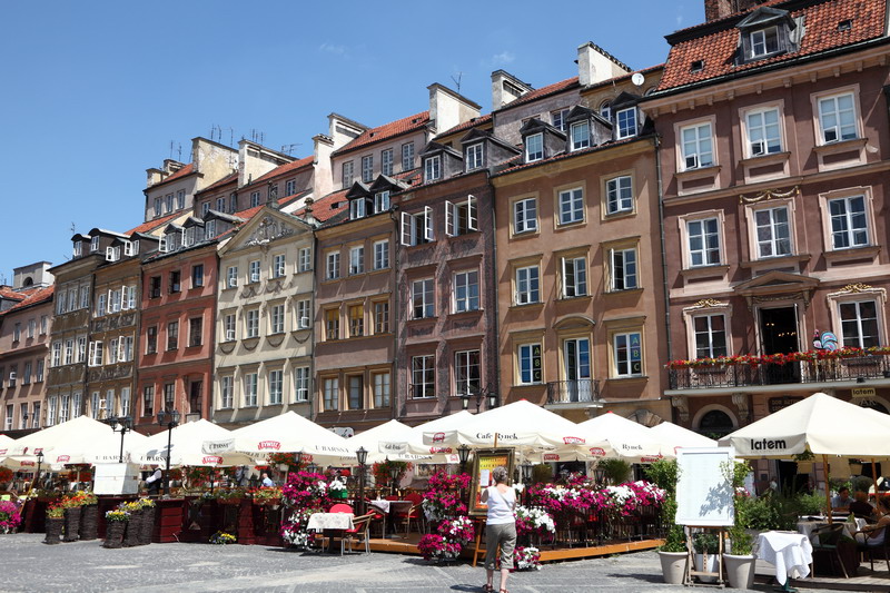 Place centrale de Varsovie