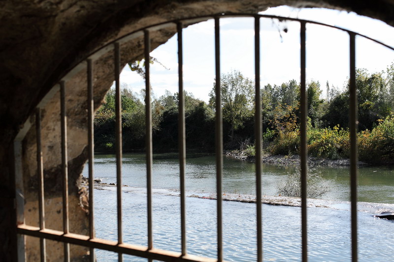Vue sur le gave dOloron