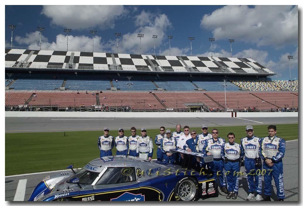 #91 Lowes Riley-Matthews Motorsports Pontiac Riley: Jimmie Johnson, Ryan Hunter-Reay, Jim Matthews, Marc Goossens