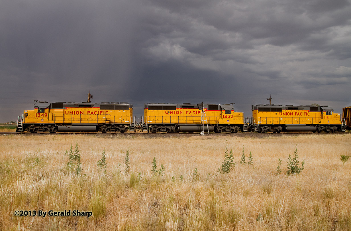 UP 1349 North South Of Platteville, CO