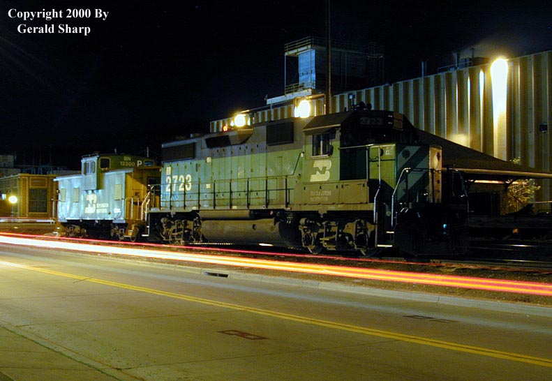 Burlington Northern 2723 At Longmont, Colorado .jpg
