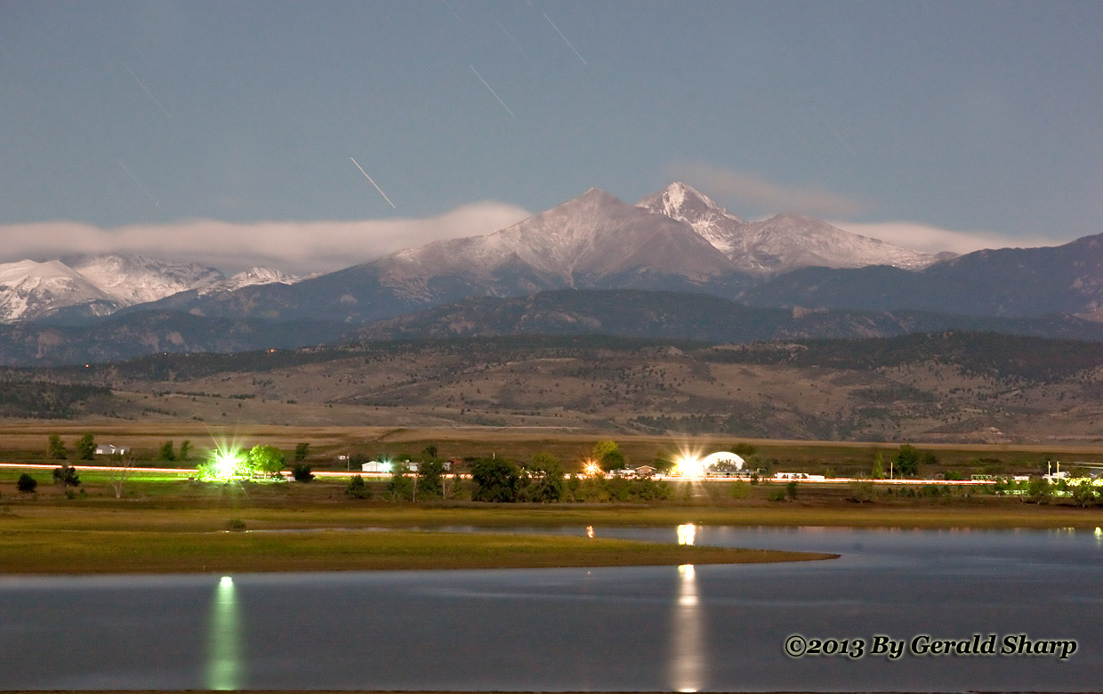 Longs Peak At Ish Reservoir
