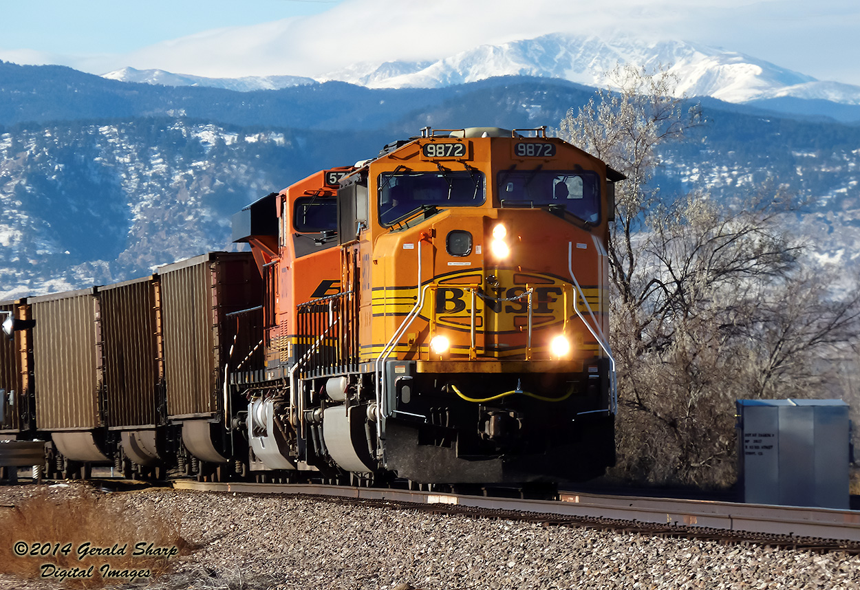 BNSF 9872 North Near Niwot, CO