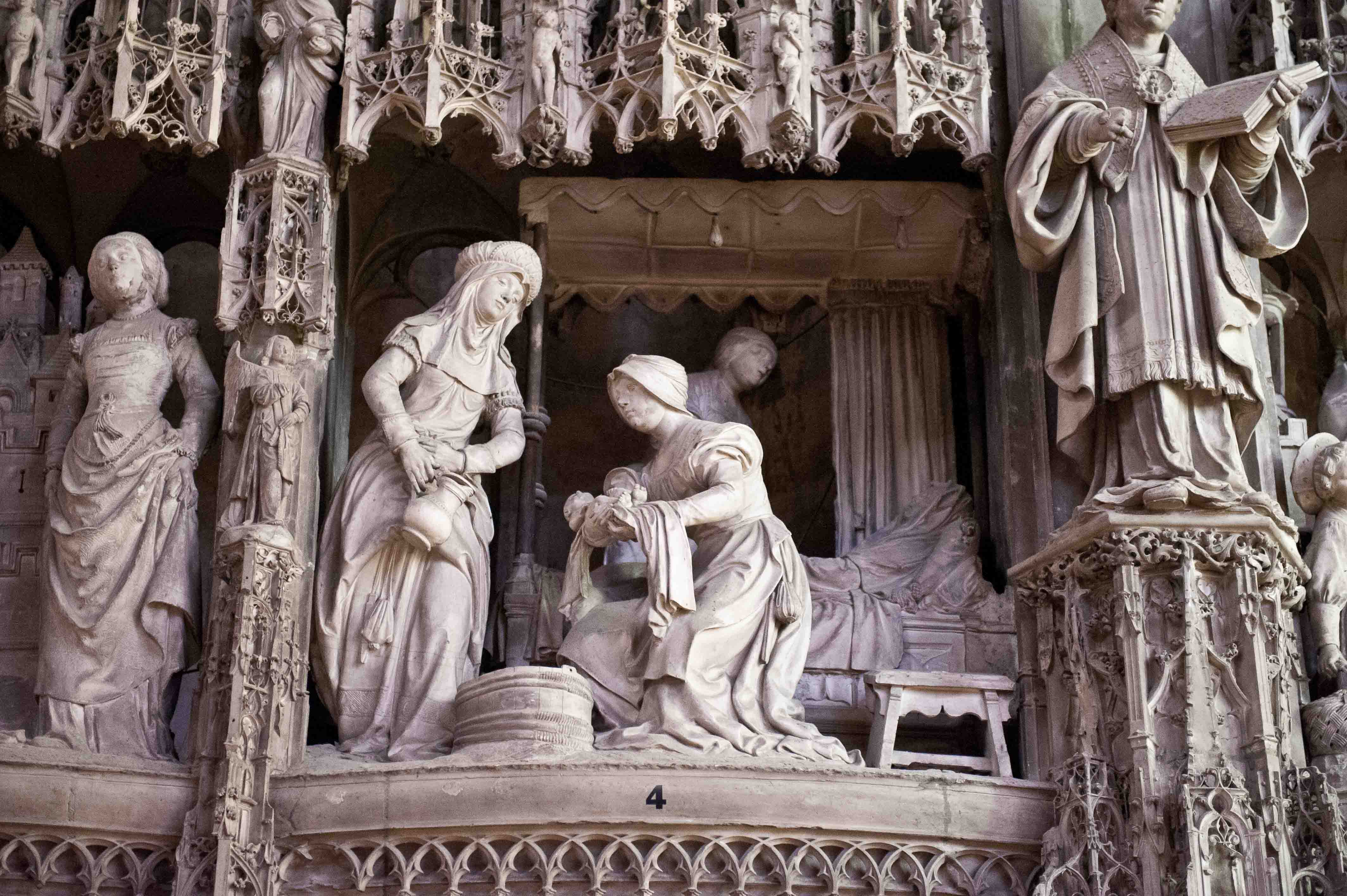In Chartres Cathedral