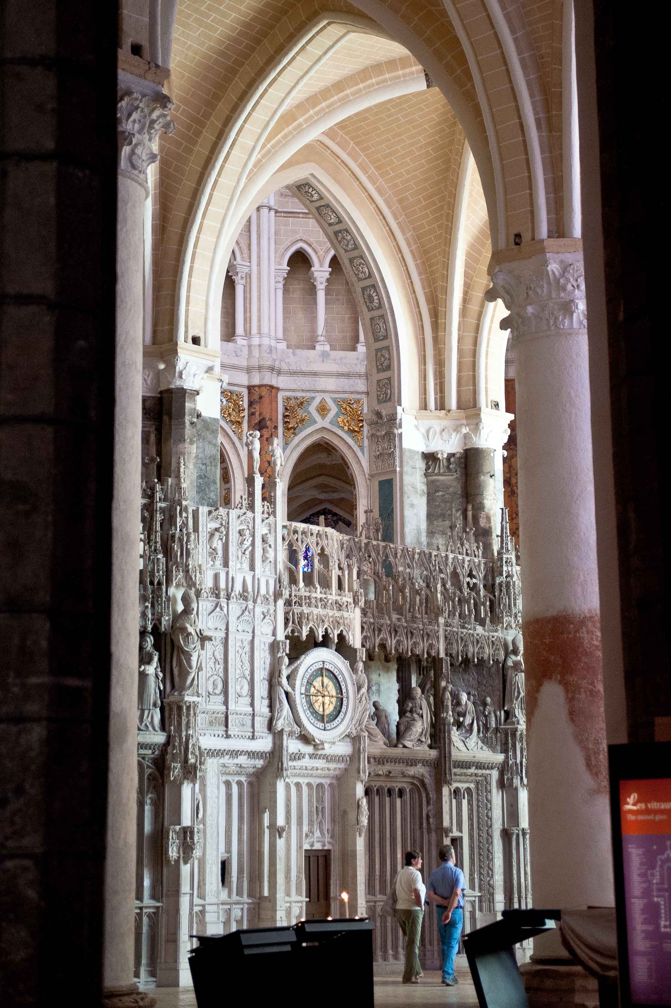 In Chartres Cathedral