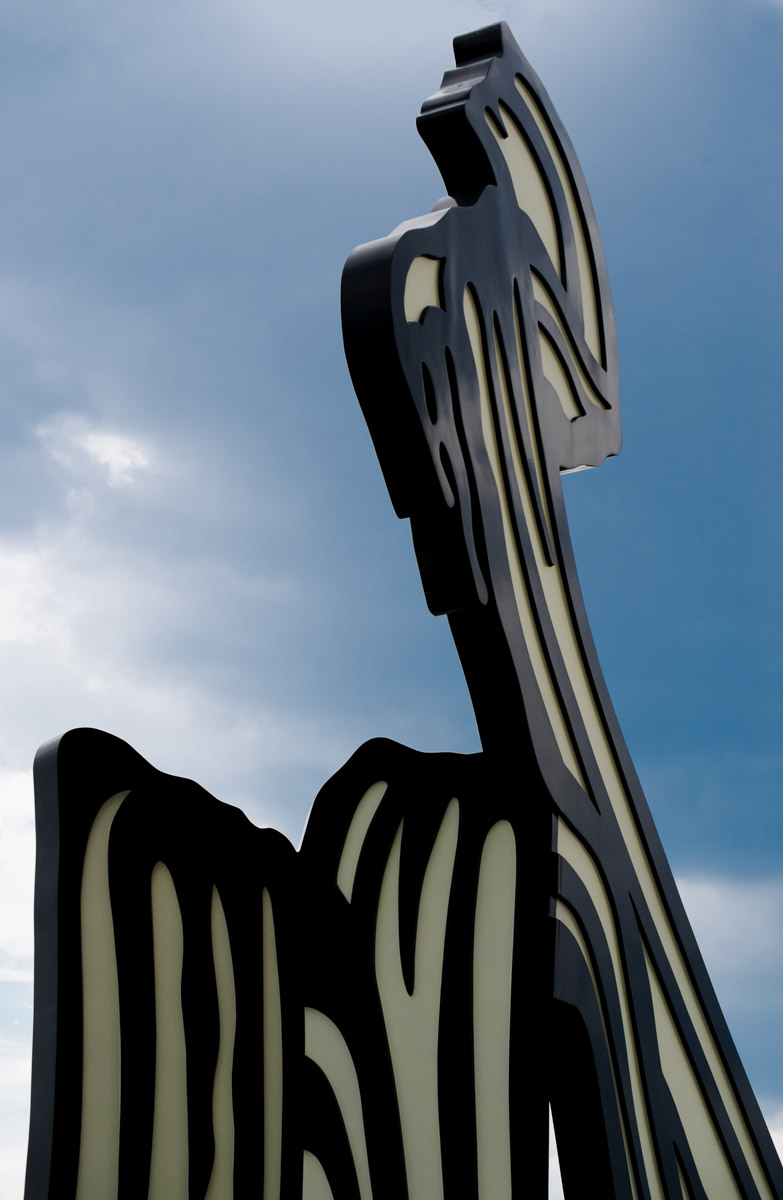 Roy Lichtenstein--Brushstroke