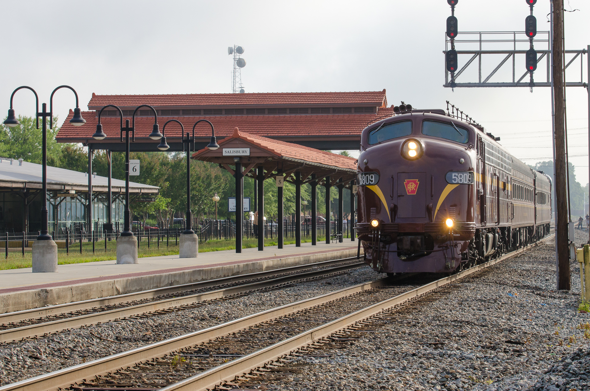 PRR 5809, Excursion Train